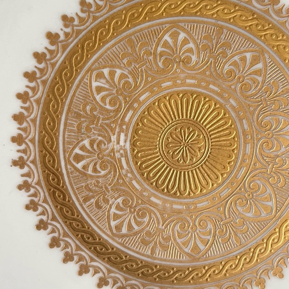 Vintage Rosedale Gold Plate 11” - Picture 3 of 7